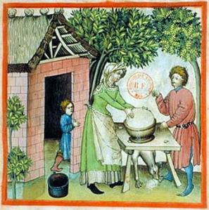Medieval Cheese Making 3
